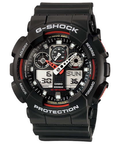 Casio G-Shock Mens Watch XL Case GA-100 Super Sale